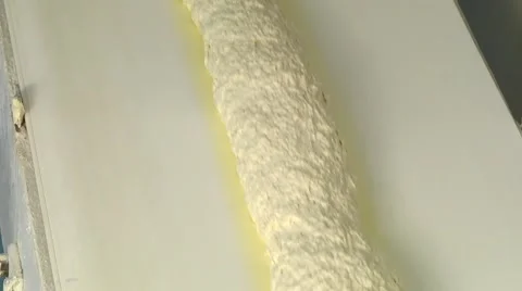 Dough at the bakery Stock Footage 61074007