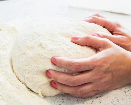 Dough for baking Stock Photos