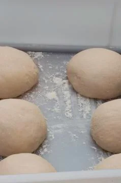 Dough balls Stock Photos