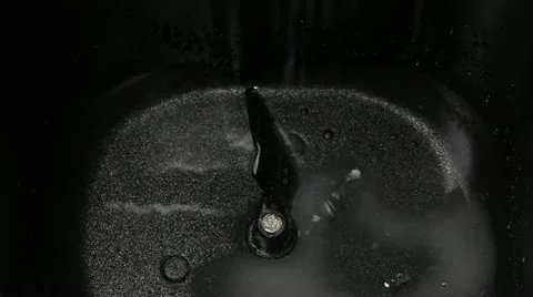 Dough for bread in bread maker, timelapse Stock Footage 10838472