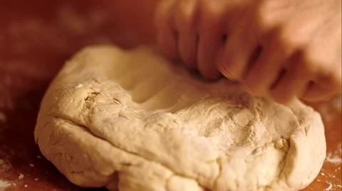 Dough for bread Stock Footage 46937247