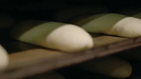 Dough for bread Stock Footage 76882757