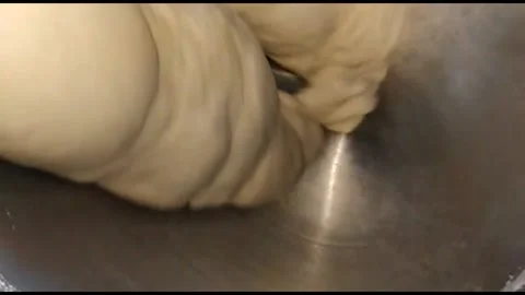 Dough in a dough mixer Stock Footage 171010039