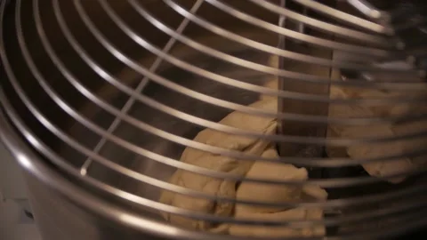 Dough Kneading Machine Stock Footage 141770146