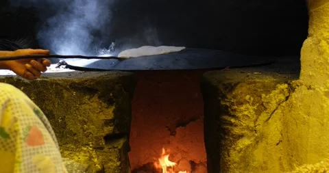 Dough Kneading Rolling and Baking 库存影片 197310015