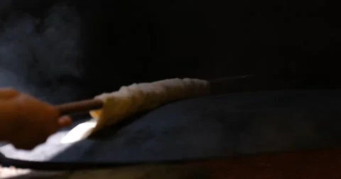 Dough Kneading Rolling and Baking 動画素材 197310676