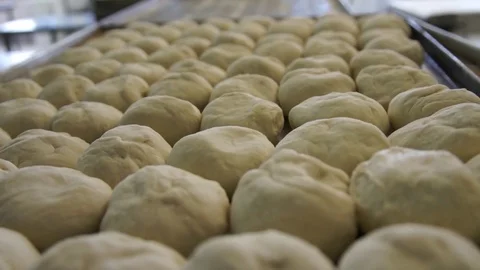 The dough lumps are Stock Footage 81284388