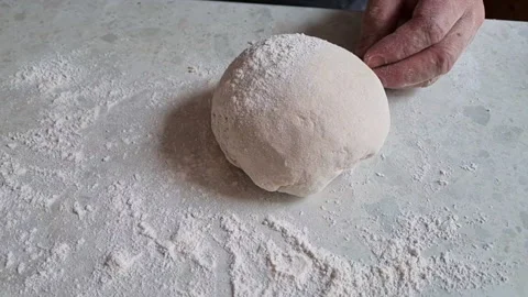 Dough making. 스톡 동영상 147413878