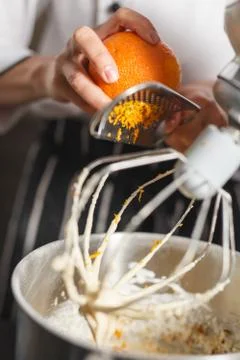 Dough mixer for cake Stock Photos