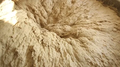 Dough mixing Stock Footage 61175498