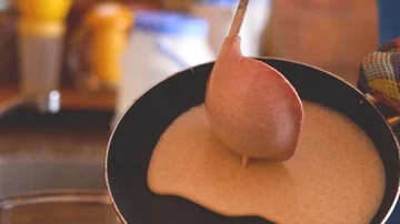 The dough on the pan Stock Footage 86055856