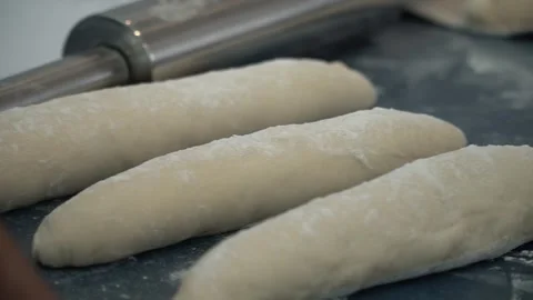 Dough Preparation for Baking Stock Footage 317472623