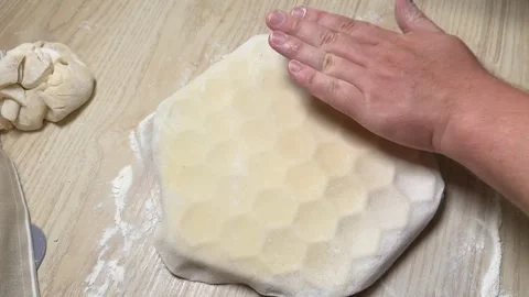 Dough Preparation Stock Footage 313657542