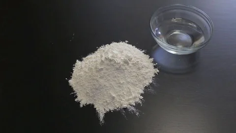 Dough preparation process Stock Footage 97719573