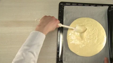 Dough ready for baking. Stock Footage 69272848