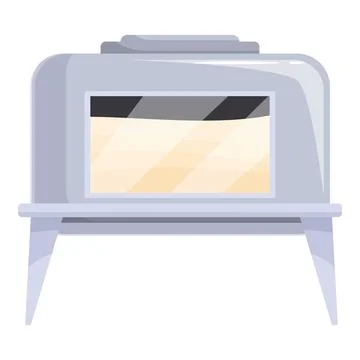 Dough rising inside a modern bread maker, ready for baking Stockillustratie