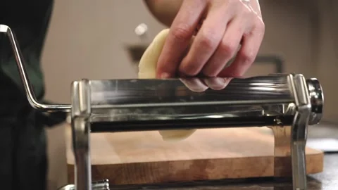 Dough rolling. Stock Footage 146877979
