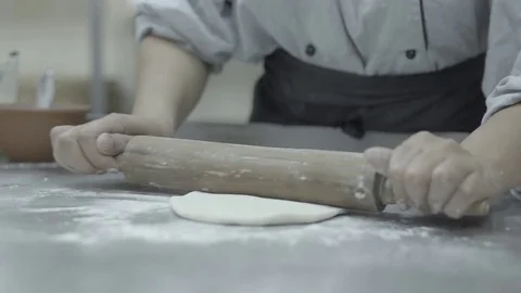 Dough in slow motion Video stock 82042724