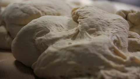 Dough On The Table Macro Stock Footage 141677082