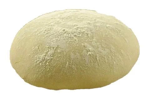 Dough white background Stock Photos