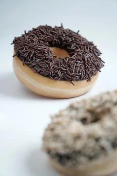 Doughnut Chocolate Stock Photos