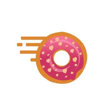 Doughnut illustration Stock Illustration