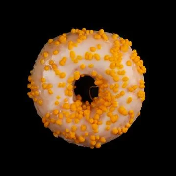 Doughnut isolated Stock Photos