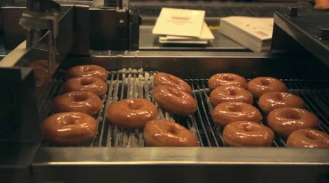 Doughnut machine Video stock 59813999