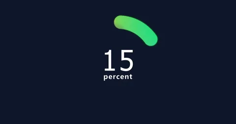 Doughnut Pie chart 2D animation. Statistics, increase, growth, rise. Business Stock Footage 167921710