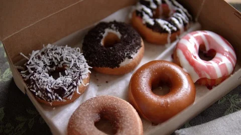 Doughnuts are Amazing Stock Footage 90867738
