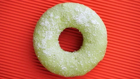 Doughnuts glazed close-up. Sequence set. Vídeos de archivo 99732292