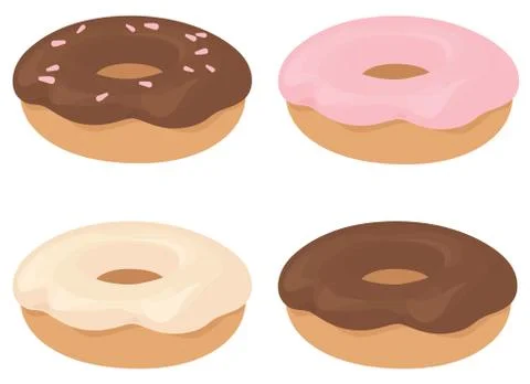 Doughnuts Stock Illustration