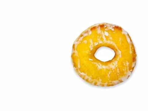Doughnuts isolated on white background Stock Photos