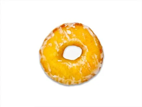 Doughnuts isolated on white background 库存照片