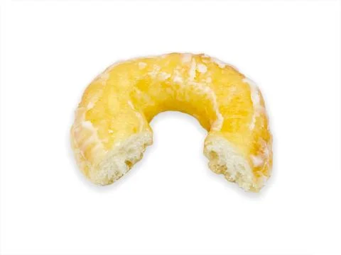 Doughnuts isolated on white background Stock Photos