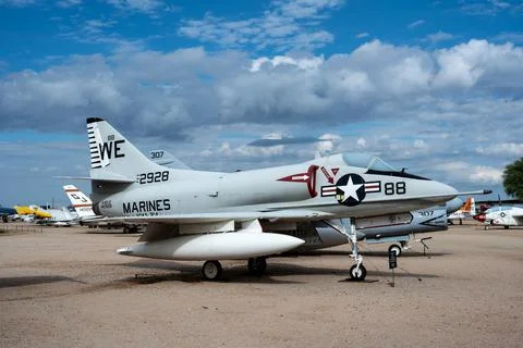 Douglas A-4 Skyhawk Stock Photos