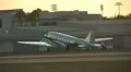 Douglas DC-3 on Airport Taxiway HD Footage