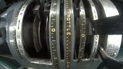 Douglas DC3 Interior Of Cockpit Stock Footage 61965821