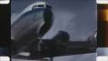 Douglas DC6-B coming into land. (Vintage 16mm film footage). HD Footage