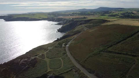 Douglas Head, Isle of Man Stock Footage 250483798