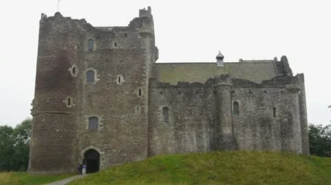 Doune Castle Stock Footage 56697811