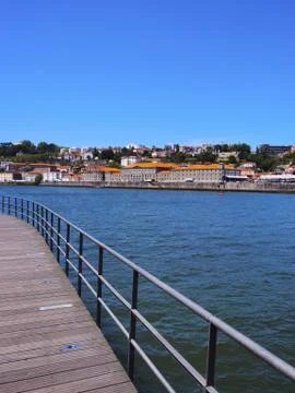 Douro river in porto Stock Photos