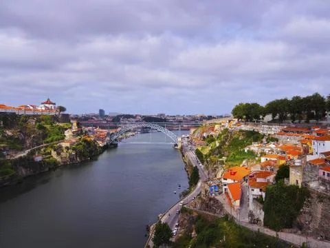 Douro river in porto Stock Photos
