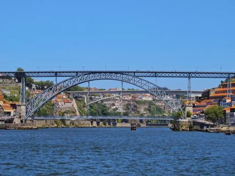 Douro river in porto Stock Photos