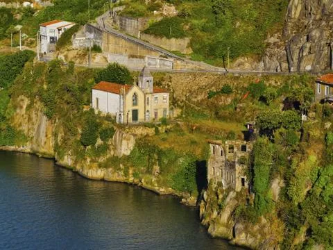 Douro river in porto Stock Photos