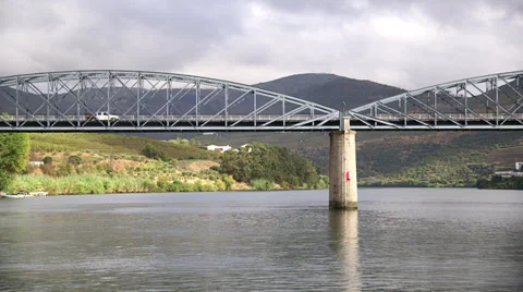 Douro river in Portugal Video stock 34332577