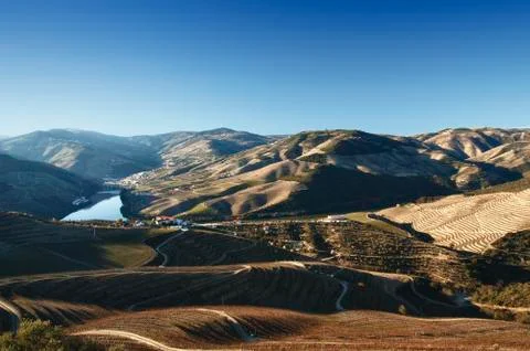 Douro River Valley Stock Photos