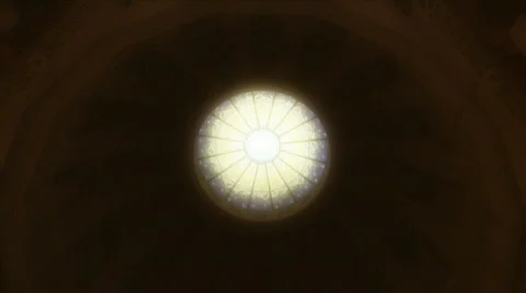 Dove in Dome Zoom In Stock Footage 698932