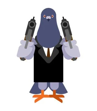 A deadly Ninja assassin. Stock Illustration