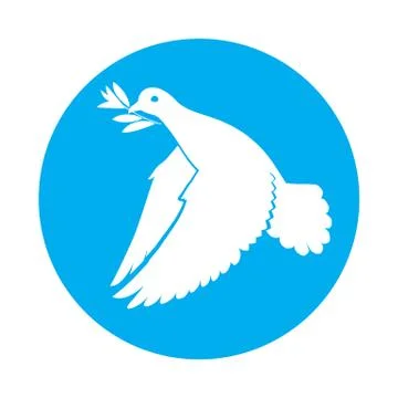 Dove of peace Stock Illustration